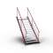 Construction stair | width: 1.20 m, 15 steps